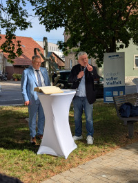 Bgm. Bäuerlein und MdB Frank Hofmann a.D.